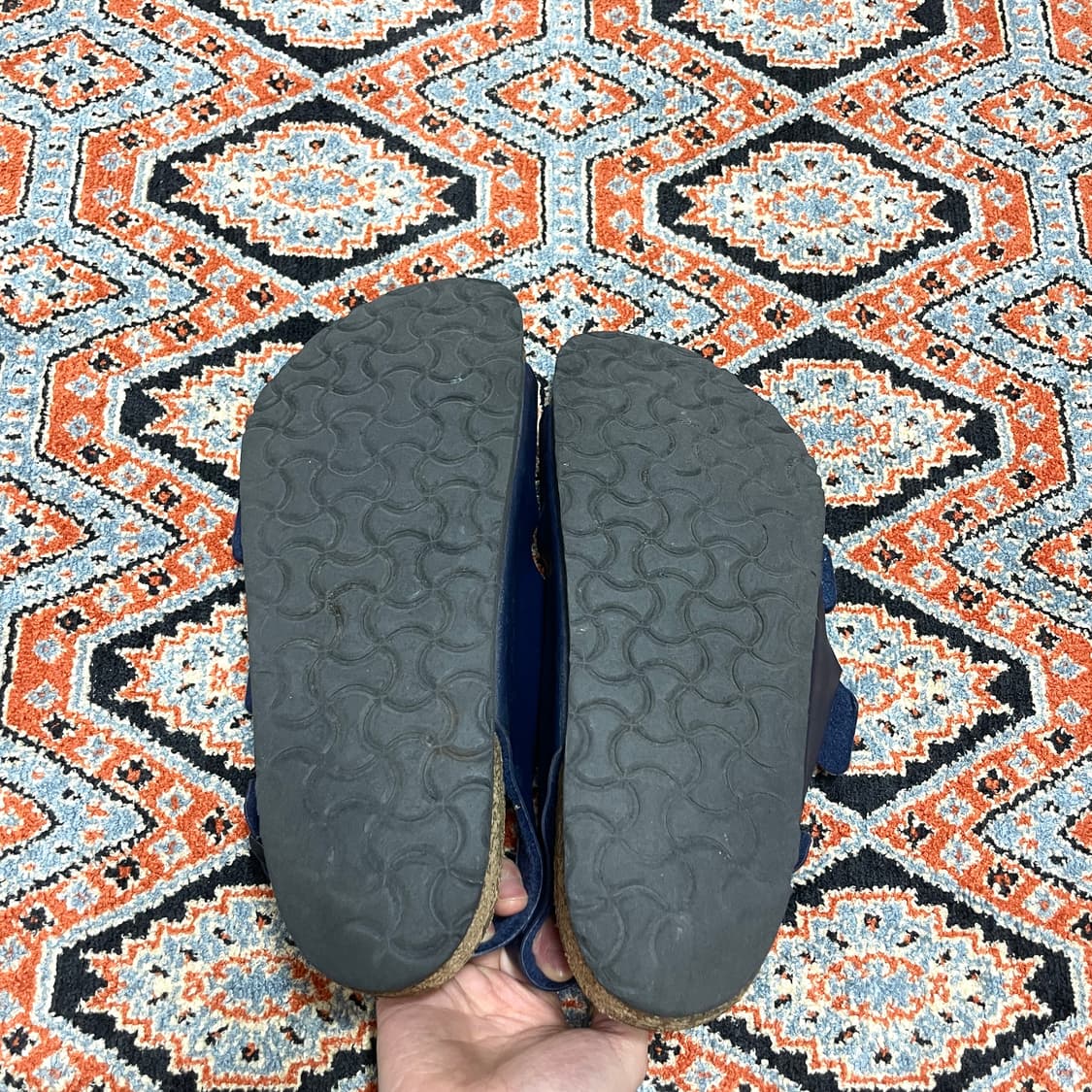 버켄스탁 밀라노 네이비 샌들 260 상품이미지7