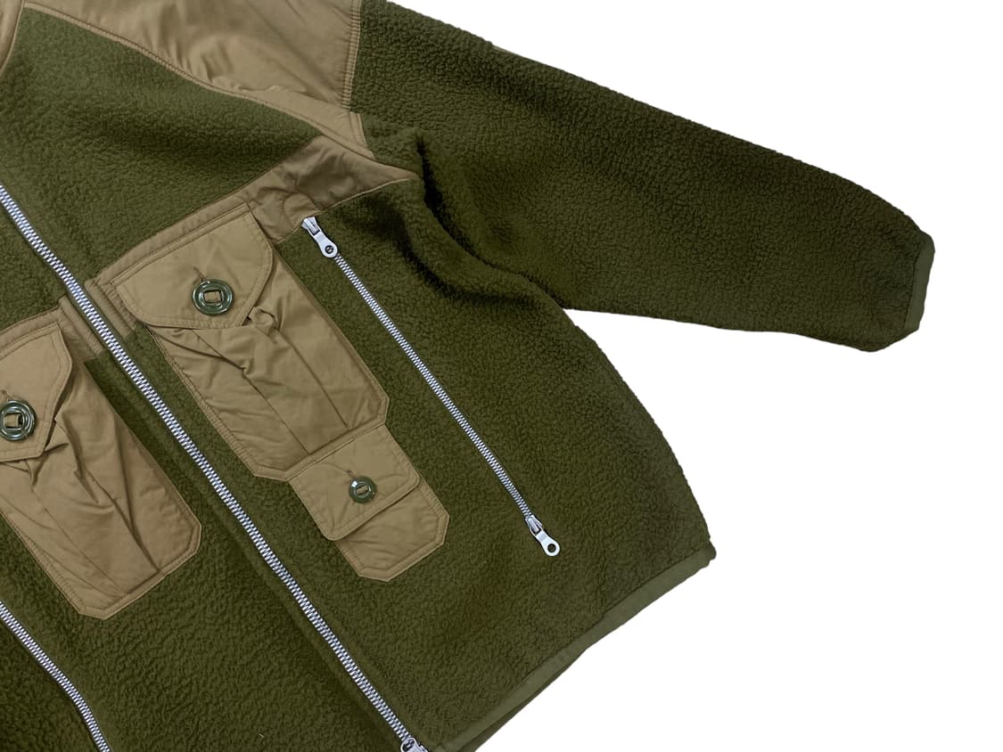 스펙테이터 x 엄브로 올리브 후리스 자켓 상품이미지5