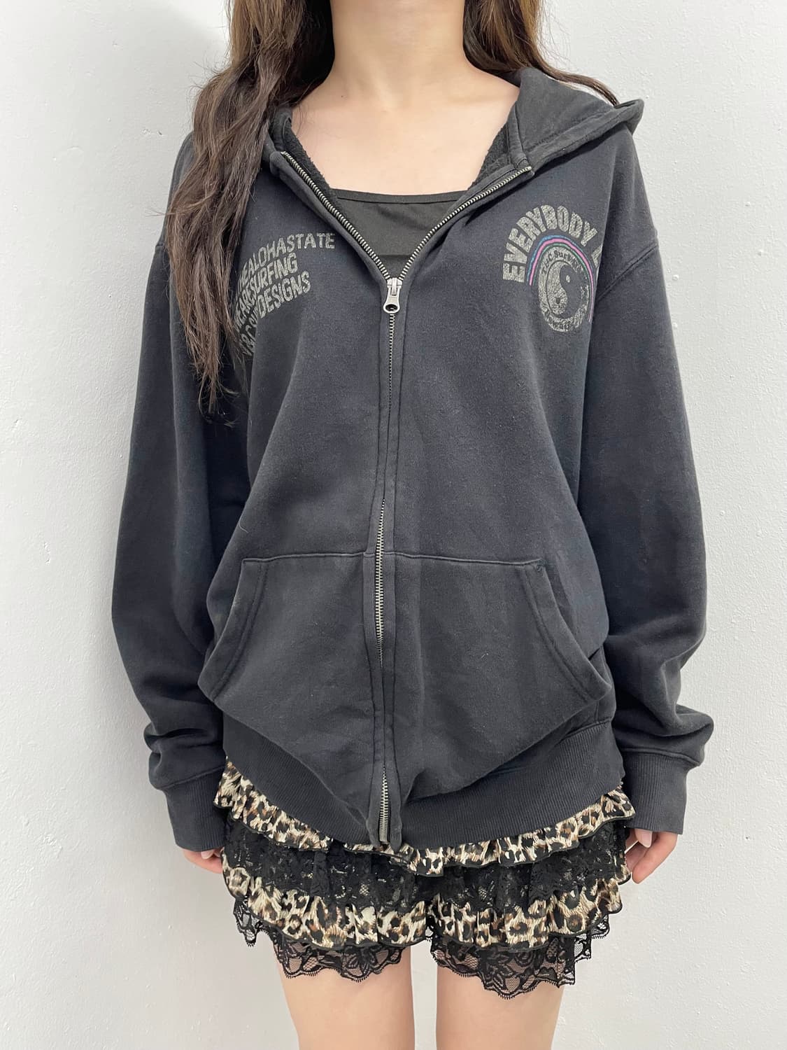 T&C surf 음양 레터링 후드집업  상품이미지1