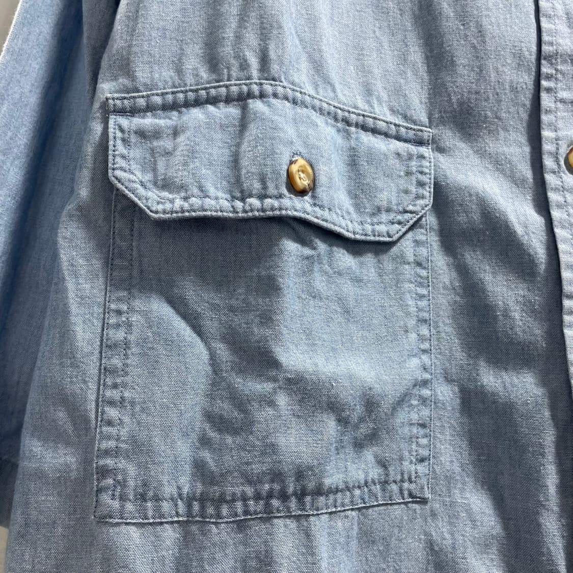 칼하트/ 샴브레이 워크 셔츠/ L 상품이미지4