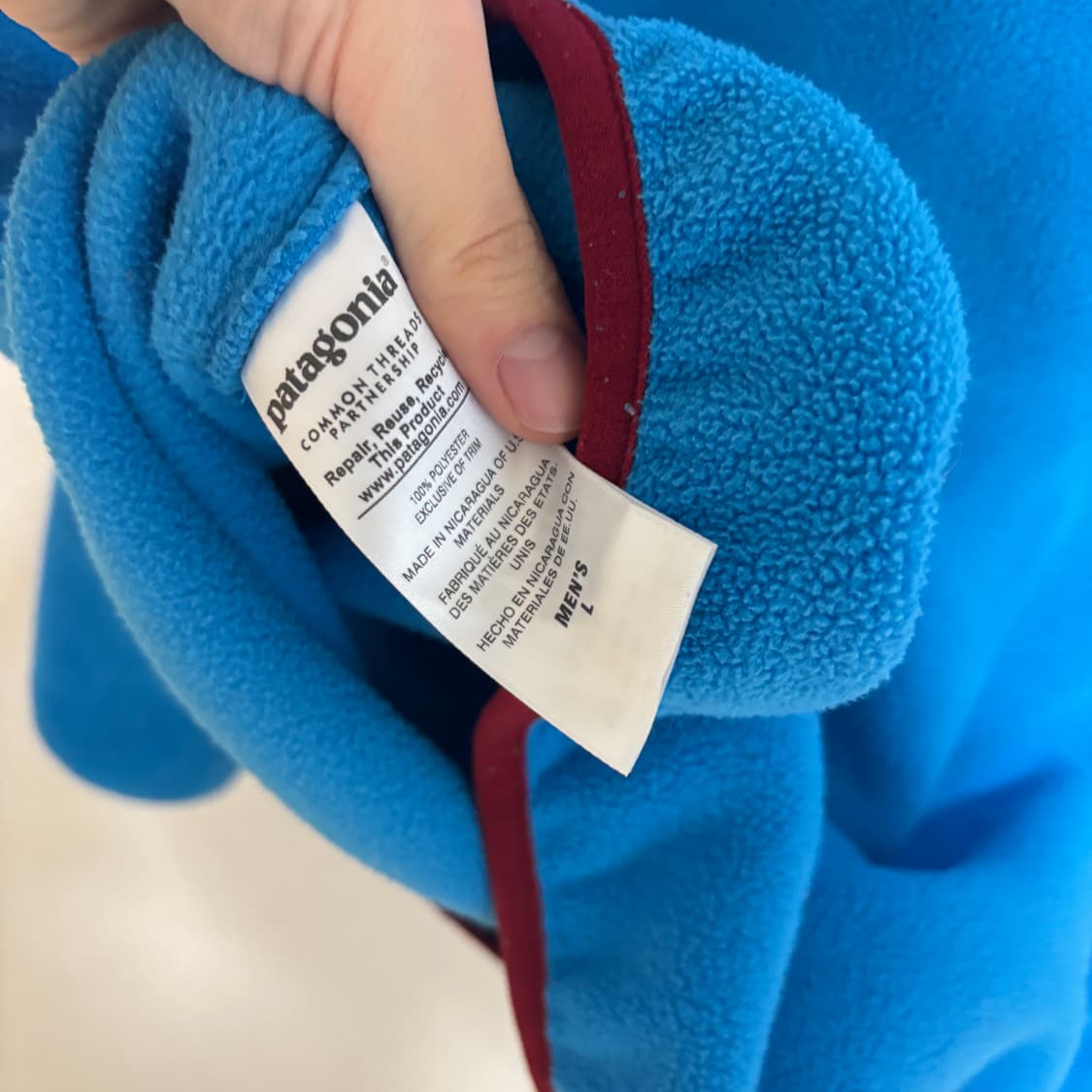 15년식 파타고니아 헤비웨이트 신칠라 스냅티 상품이미지4