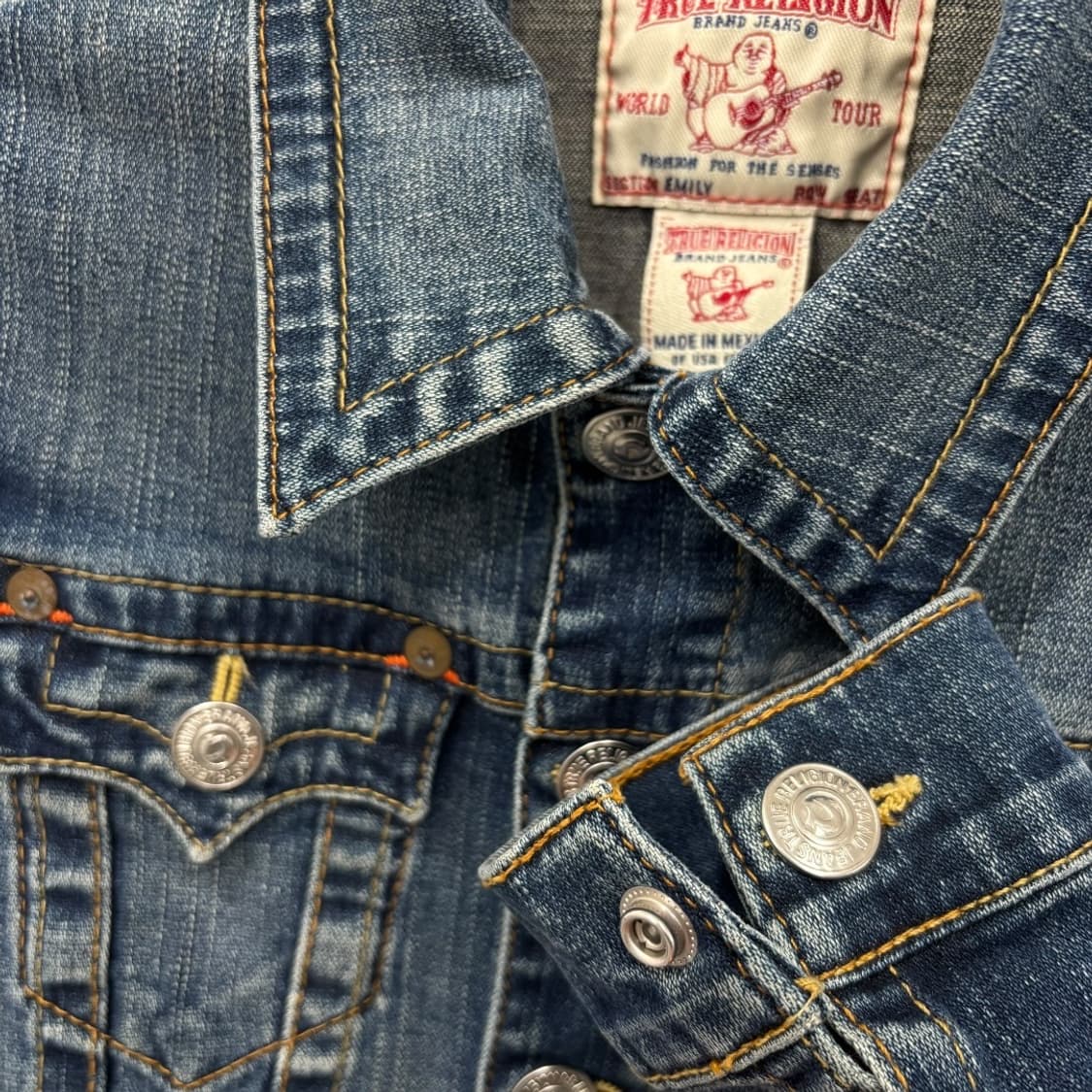 트루릴리젼 우먼 데님자켓  상품이미지5