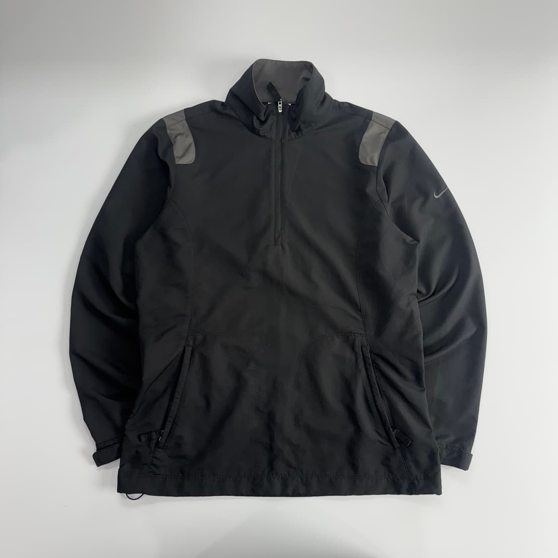 Nike golf 나이키 골프 블랙 반집업 배색 롱슬리브 상품이미지3