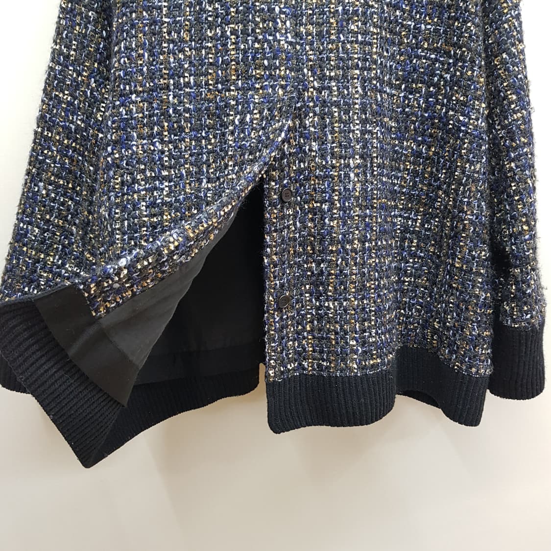 한섬 시스템 2021 멀티컬러 트위드 니트 가디건 82-94-160 상품이미지5