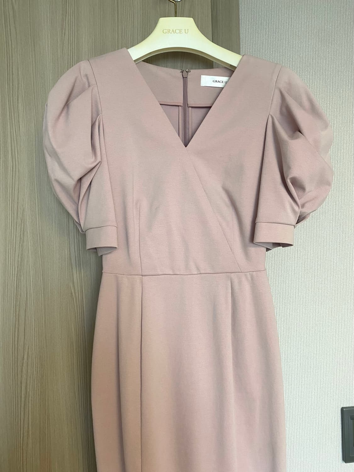 그레이스유 핑크퍼프원피스 상품이미지3