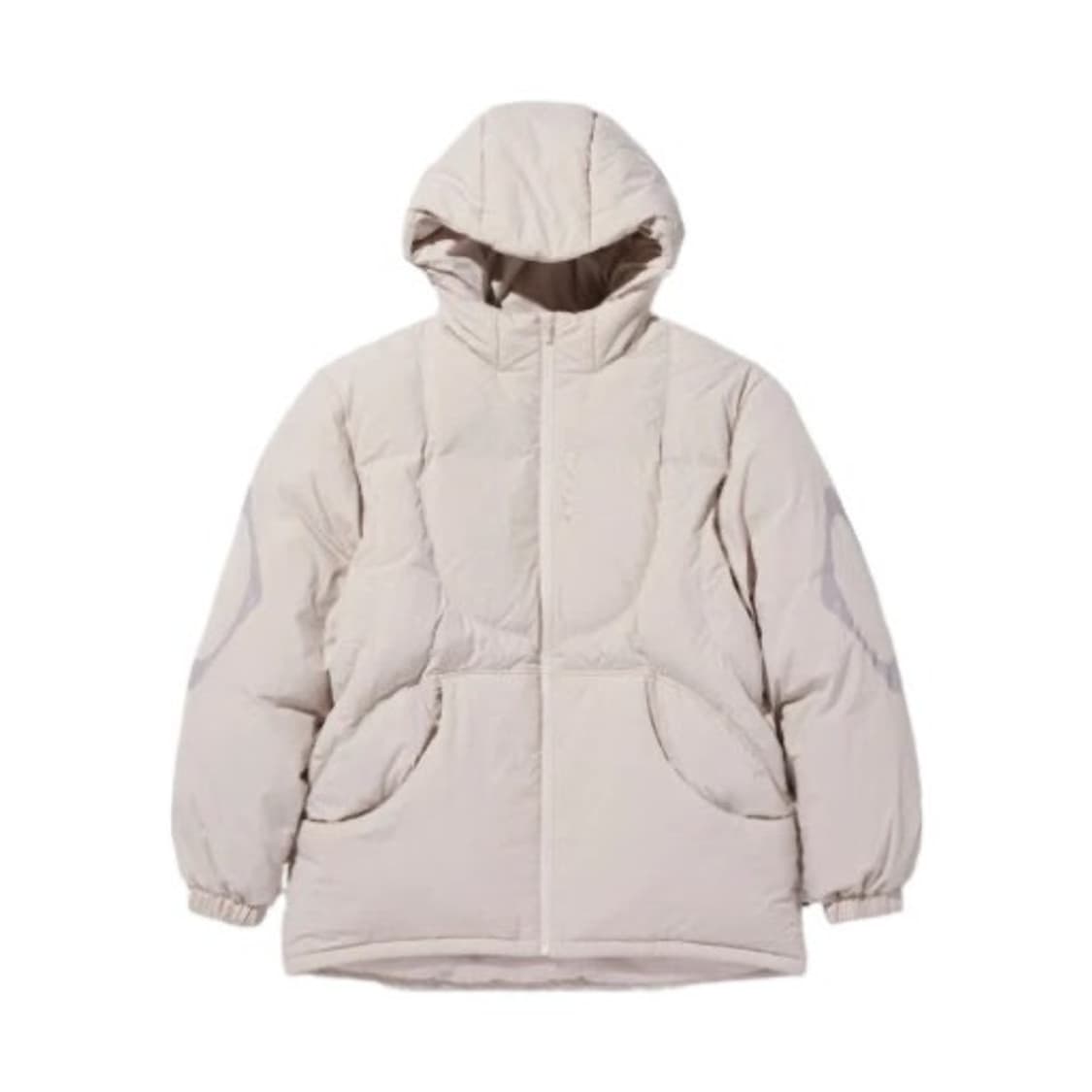 Mischief Rhombus Hooded Down Jacket 상품이미지2