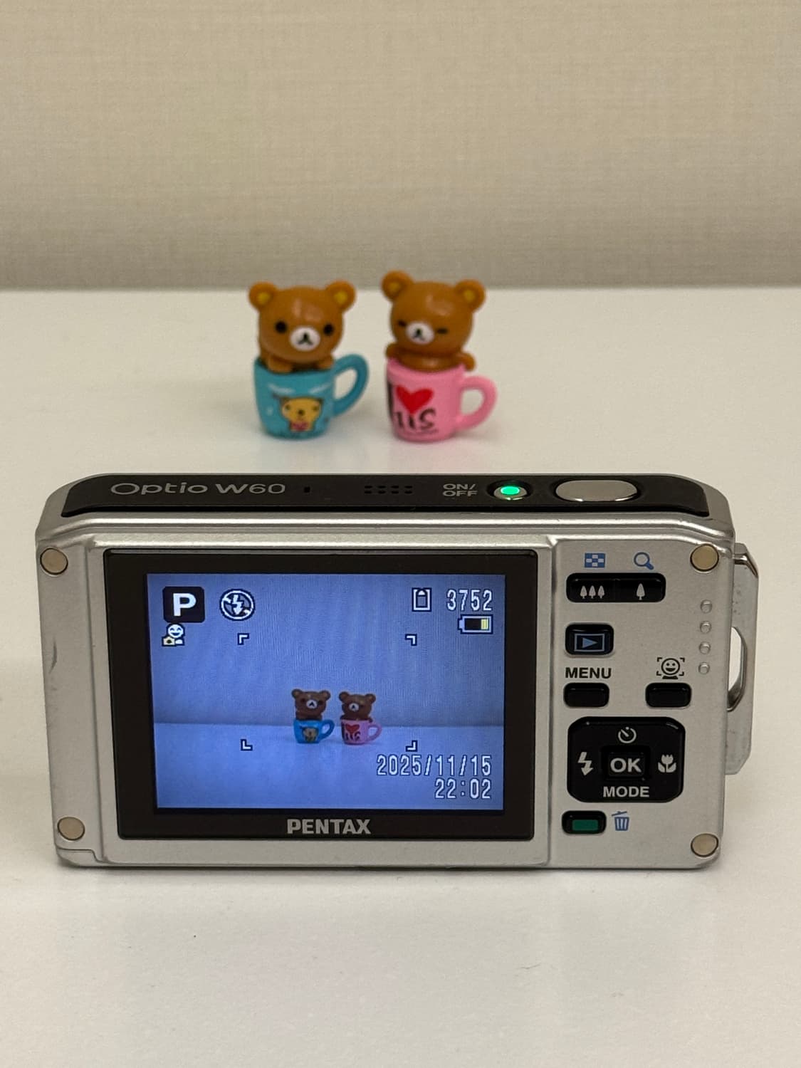 풀박) 펜탁스 옵티오 w60 (Pentax optio w60) 실버 상품이미지5