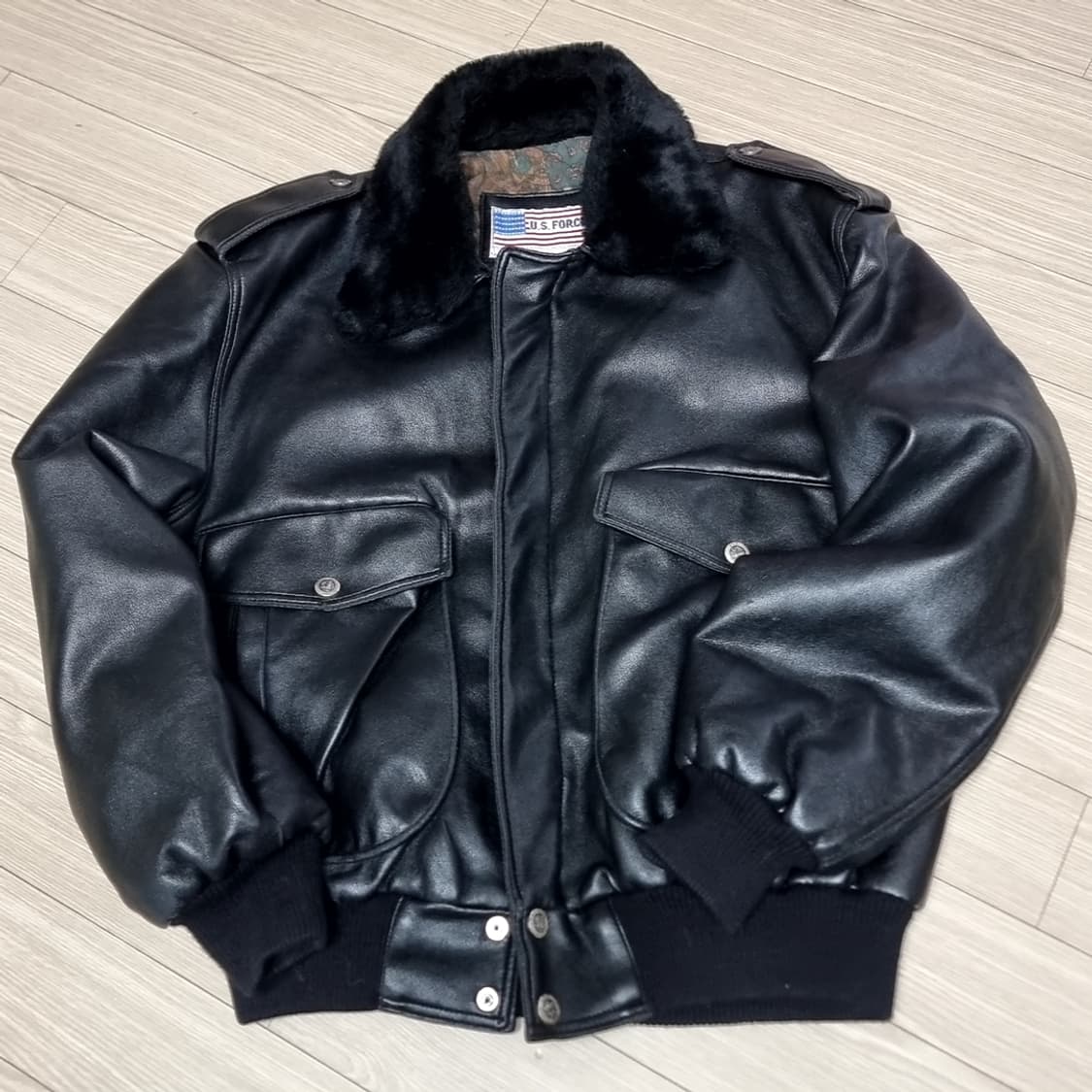 유에스포스 미제 양가죽 g-1 항공자켓(105) 상품이미지1