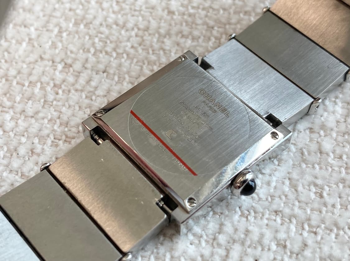 샤넬 마드모아젤 23mm 스몰 사이즈 스틸 쿼츠 상품이미지6