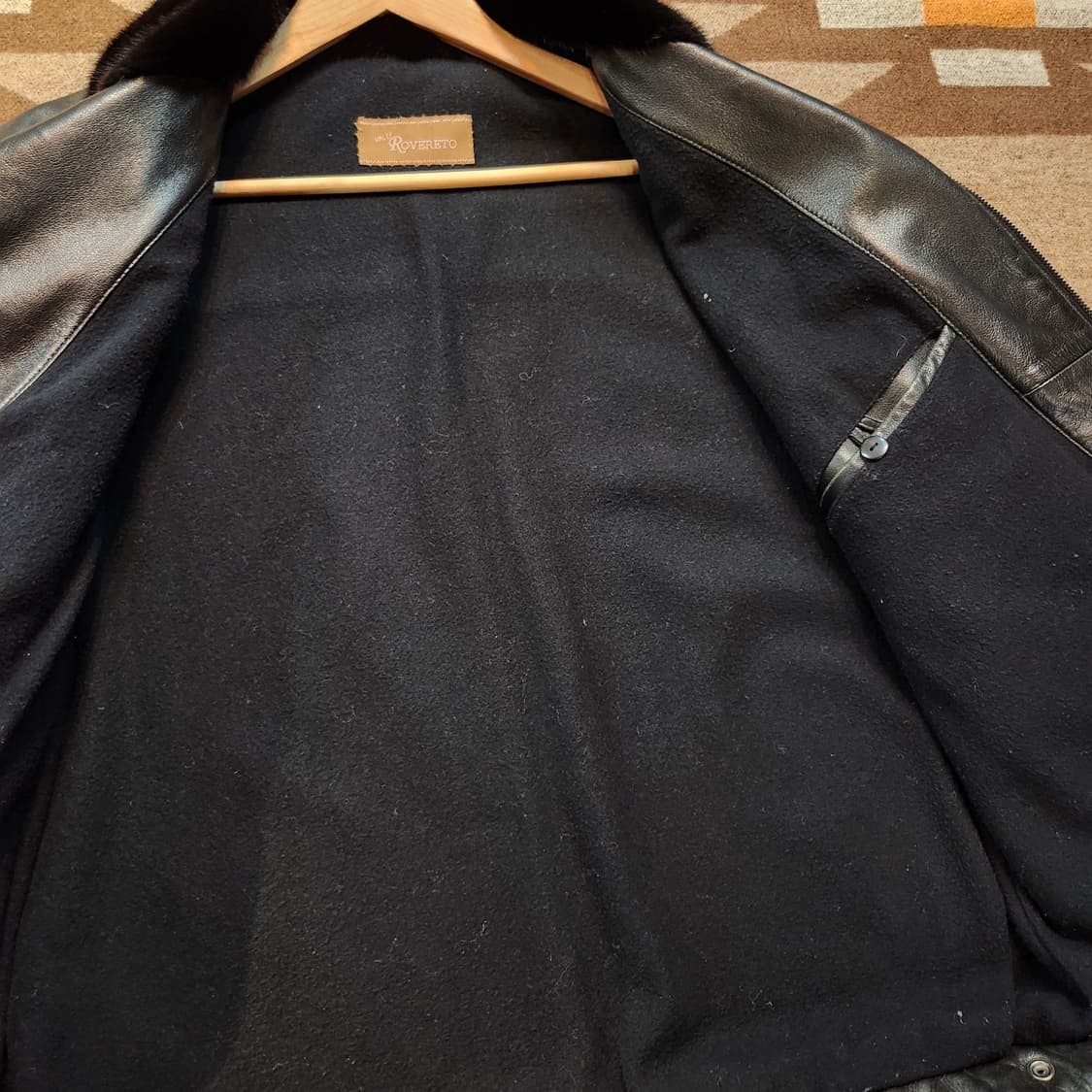이태리 로베르토 램스킨 밍크 그리즐리 자켓 XL 상품이미지6