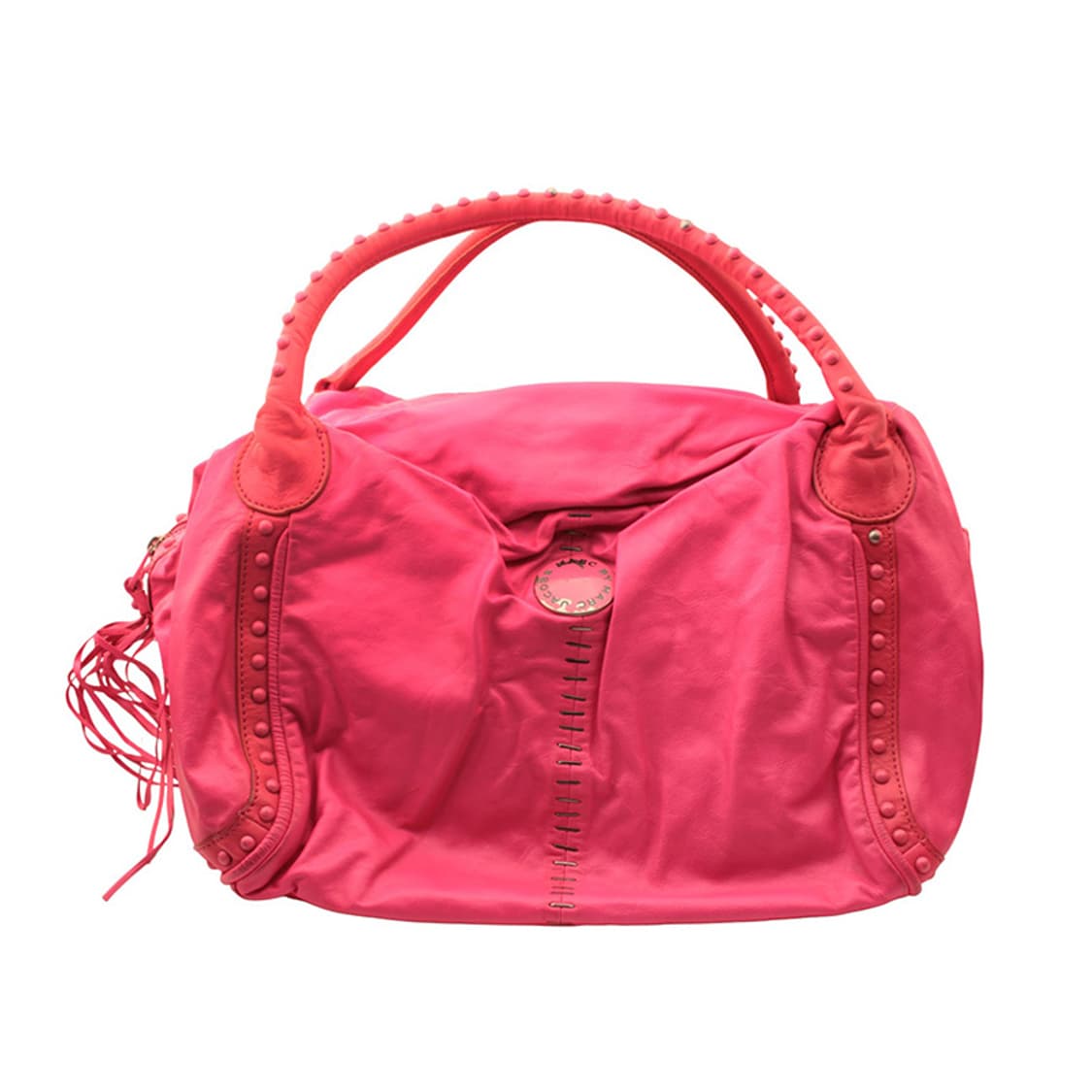 마크 바이 마크 네온핑크 스터드 빅 토트백 상품이미지1