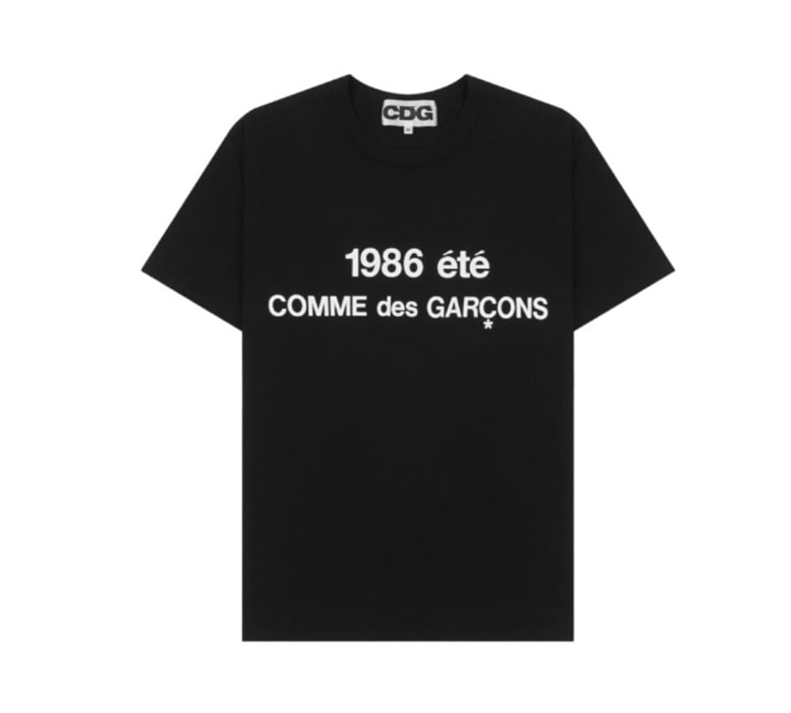 꼼데 1986 티셔츠 상품이미지1