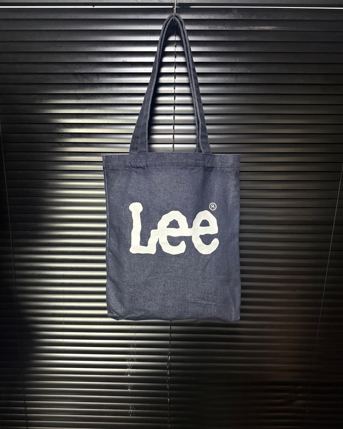 Lee 리 진청 생지 데님 에코백 숄더백 토드백 노트북 가방 워크 빅로고 상품이미지3