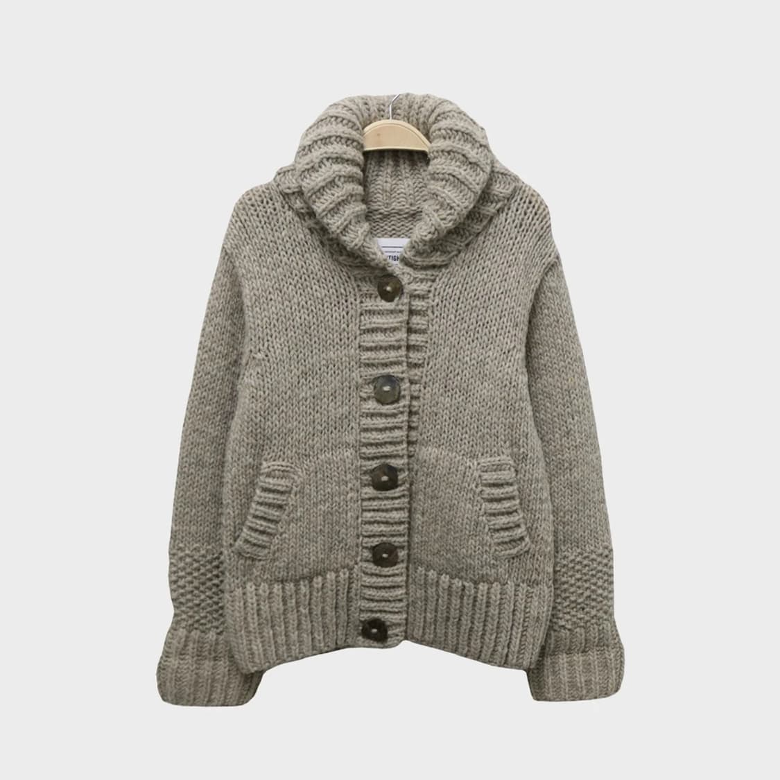 UPTIGHT 헤비 울 스웨터 가디건 63502 상품이미지2