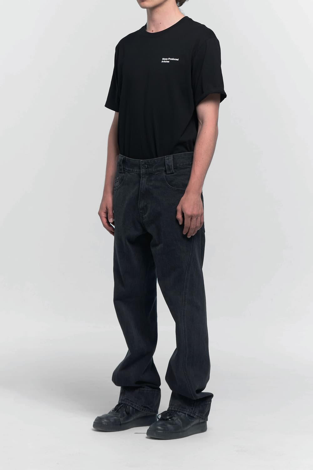 MPa DRIFT DENIM PANTS (BLACK) 상품이미지3