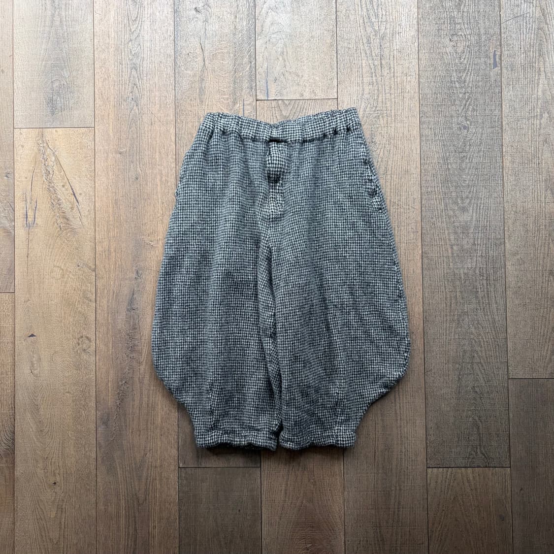 Check Fulling Wool Saruel Pants 상품이미지2