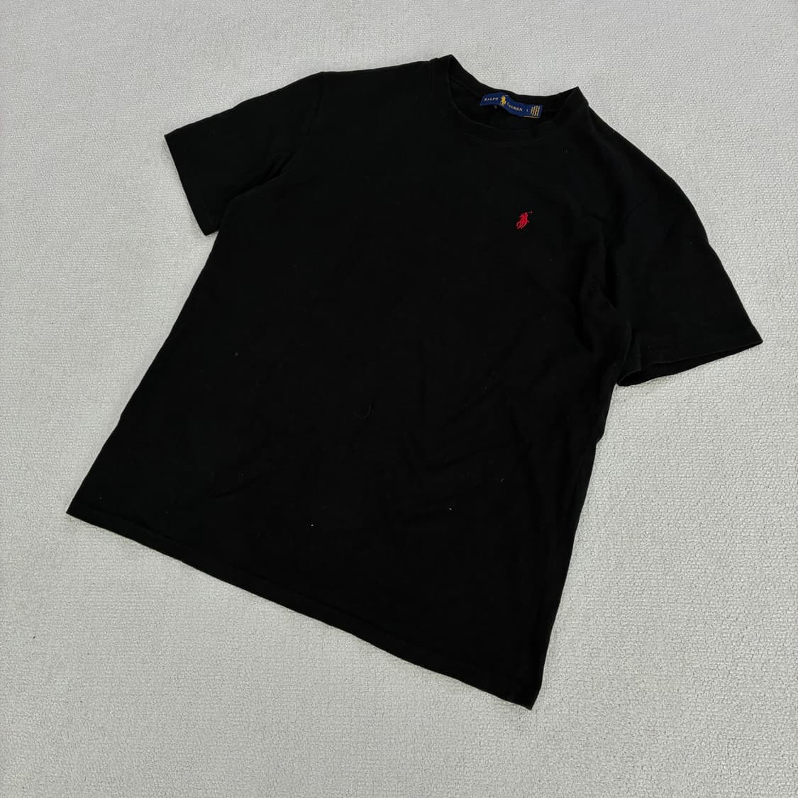 폴로 랄프로렌 블랙 반팔 티셔츠 L 상품이미지1