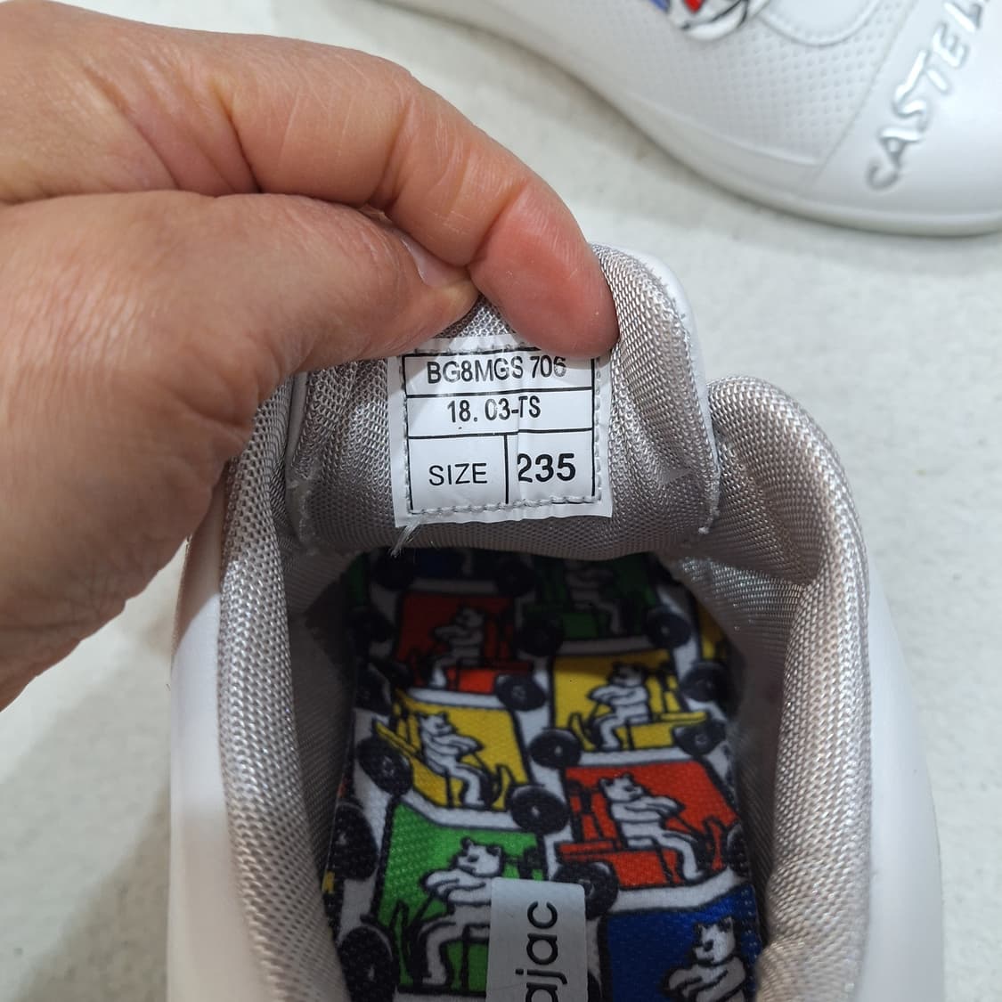 까스텔바작  골프화235 상품이미지5