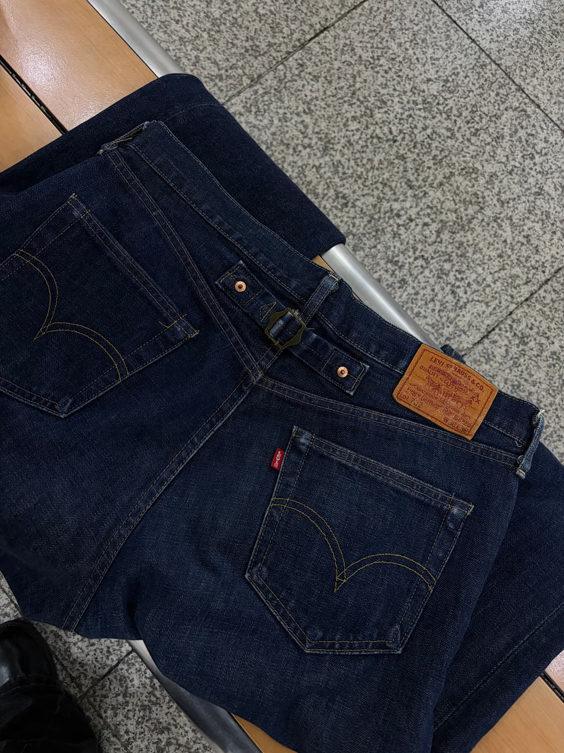 리바이스 90‘s 일본판 702-XX 셀비지 데님진 36 상품이미지1