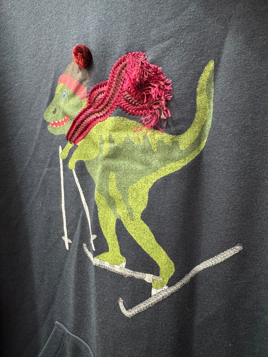 코치 마스코트 렉시 스키 자수 후드티 S(L) 상품이미지2