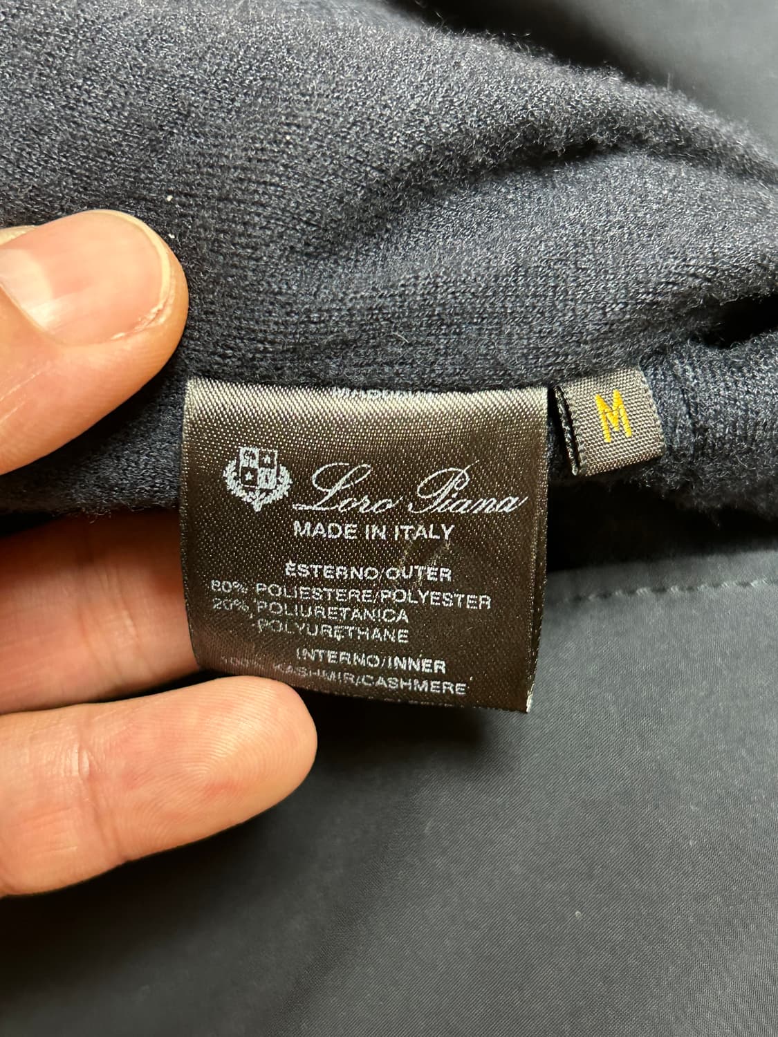 로로피아나 스톰시스템 캐시미어 라이닝 코트 상품이미지7