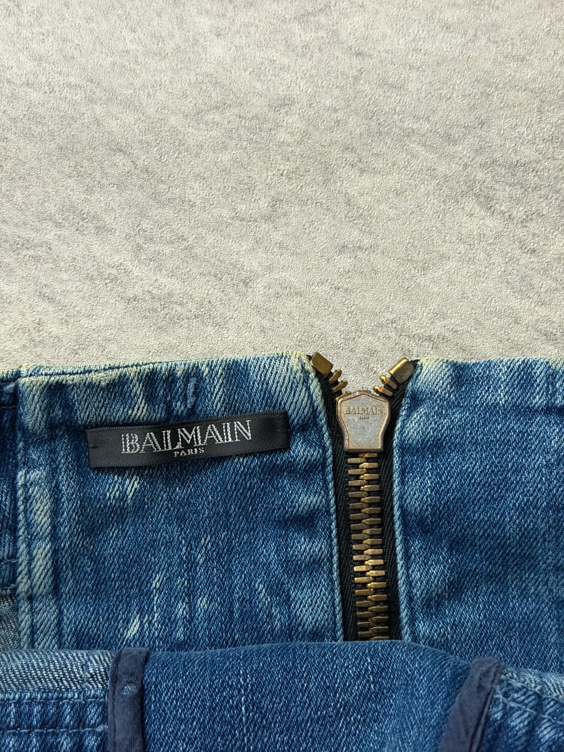 15SS 발망 데님 스커트  상품이미지9