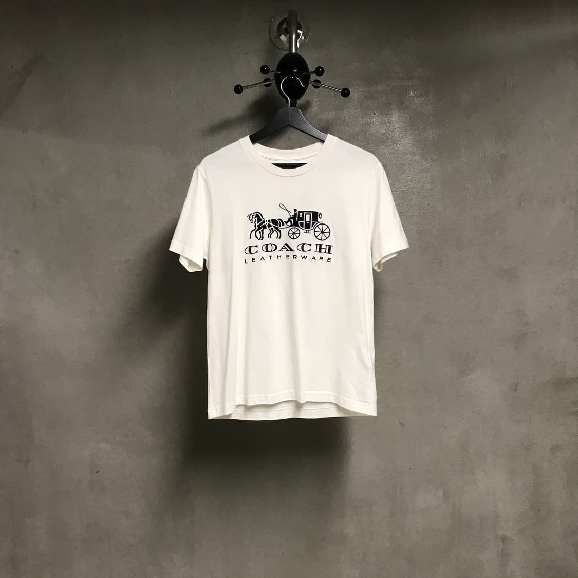 COACH 코치 화이트 반팔 티셔츠 M(W) 상품이미지1