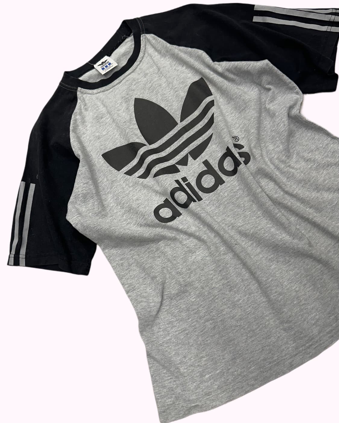 ADIDAS logo raglan t-shirt 상품이미지3