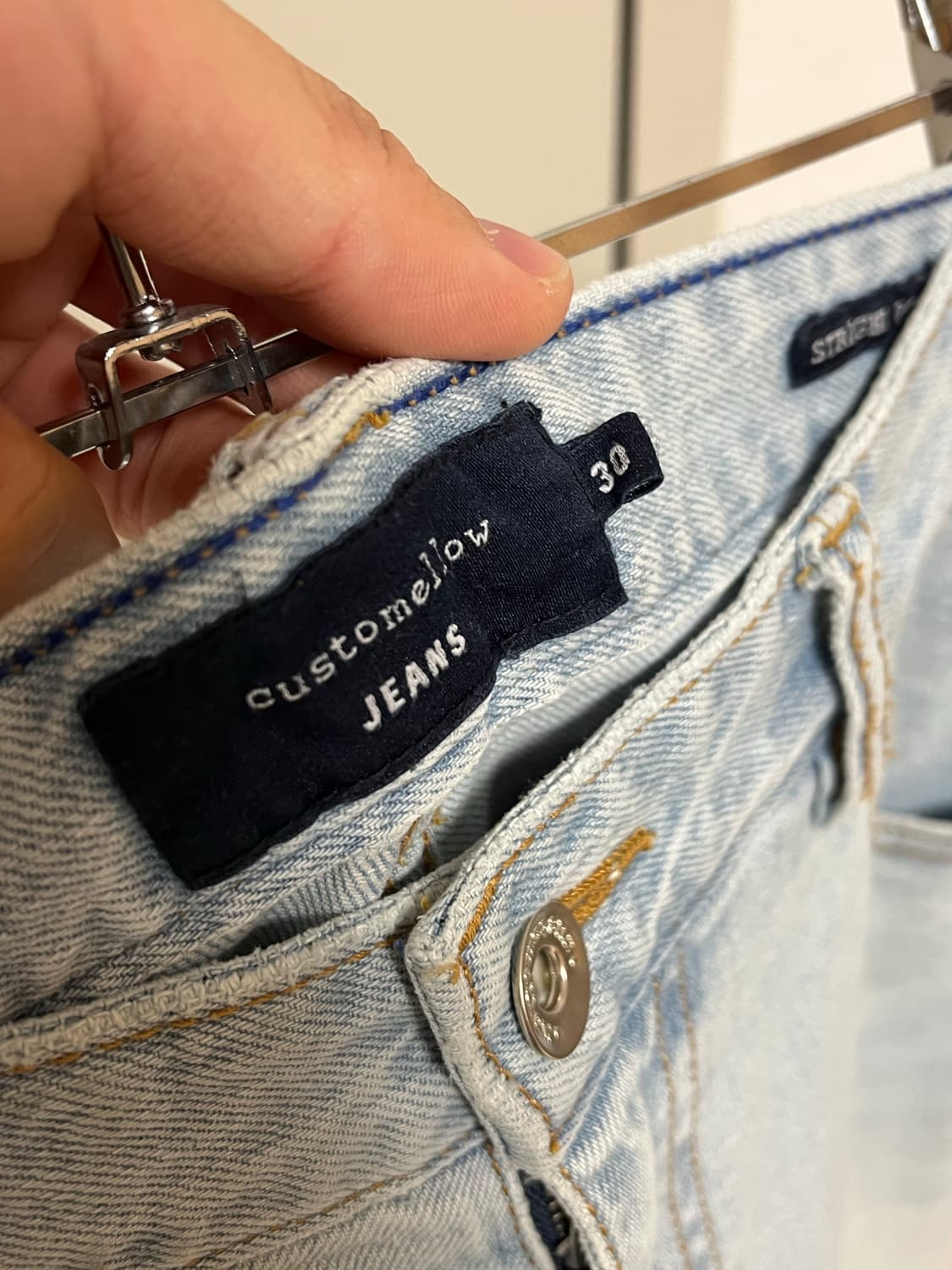 [30]Customellow 스트레이트 진 상품이미지3