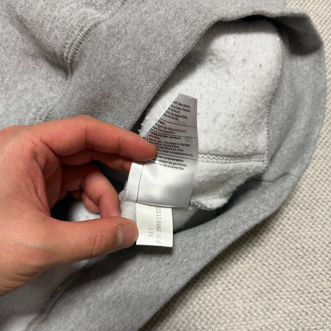 칼하트 오리지널 핏 사이드로고 후드티 상품이미지4