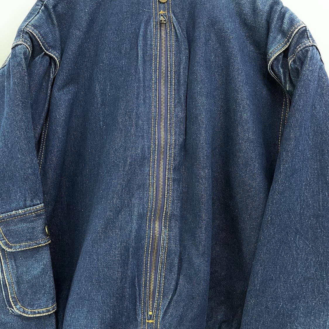 부수꼬 클럽 제팬 빅 포켓 백 지퍼 플리스 라이닝 점퍼 상품이미지8