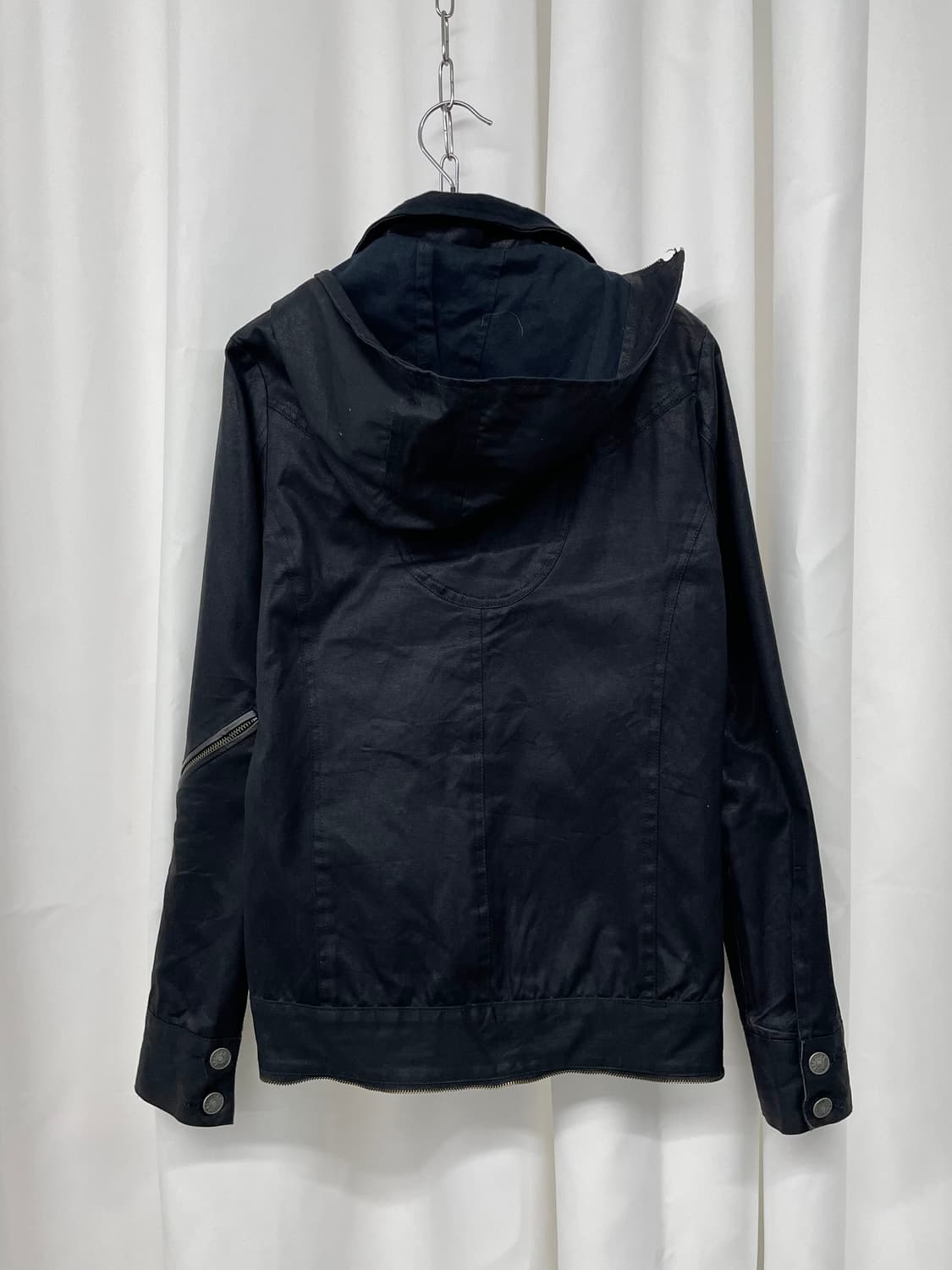 락시크 2way 자수 코팅 자켓 상품이미지8