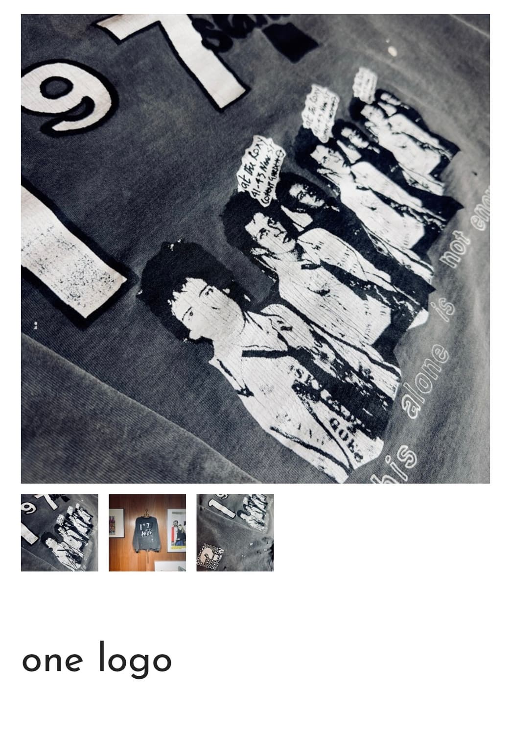 도넛리벤지 one logo 1사이즈 새상품 판매 상품이미지3