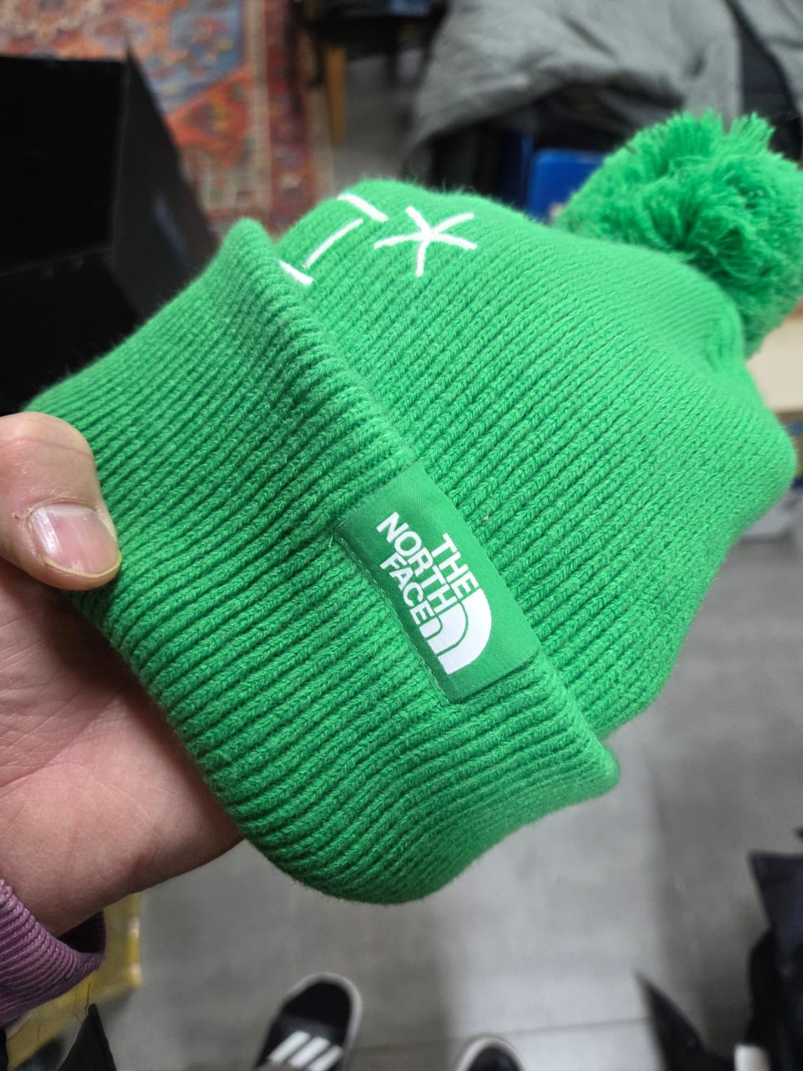 노스페이스 평창 자수 비니 프리 상품이미지6