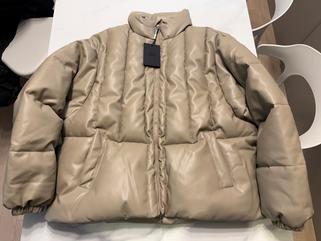 드미트리 가죽 푸퍼 패딩 3사이즈(105-110) 새상품 상품이미지7