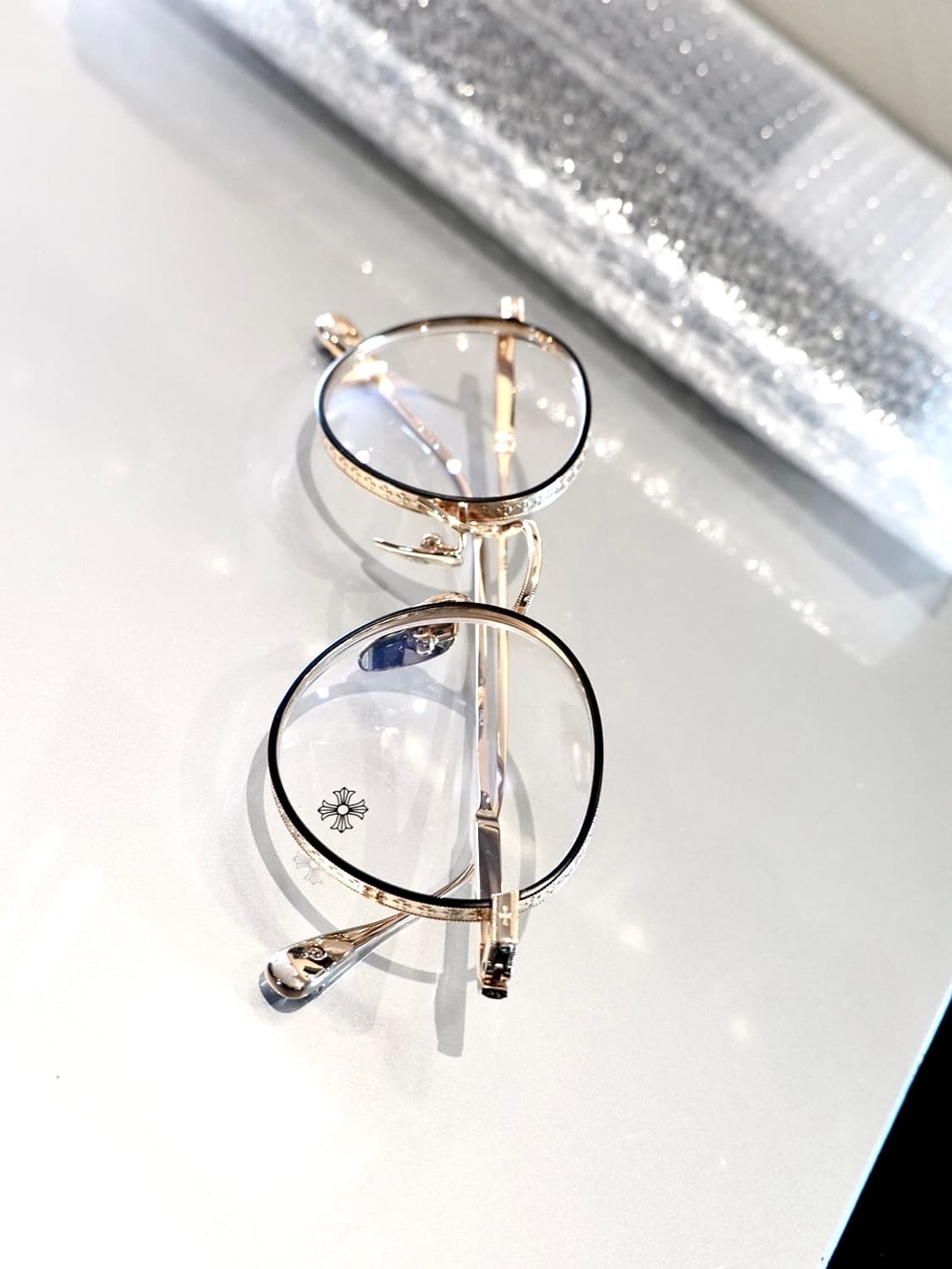 크롬하츠 틱 THICK  MBK/GP 안경 상품이미지2