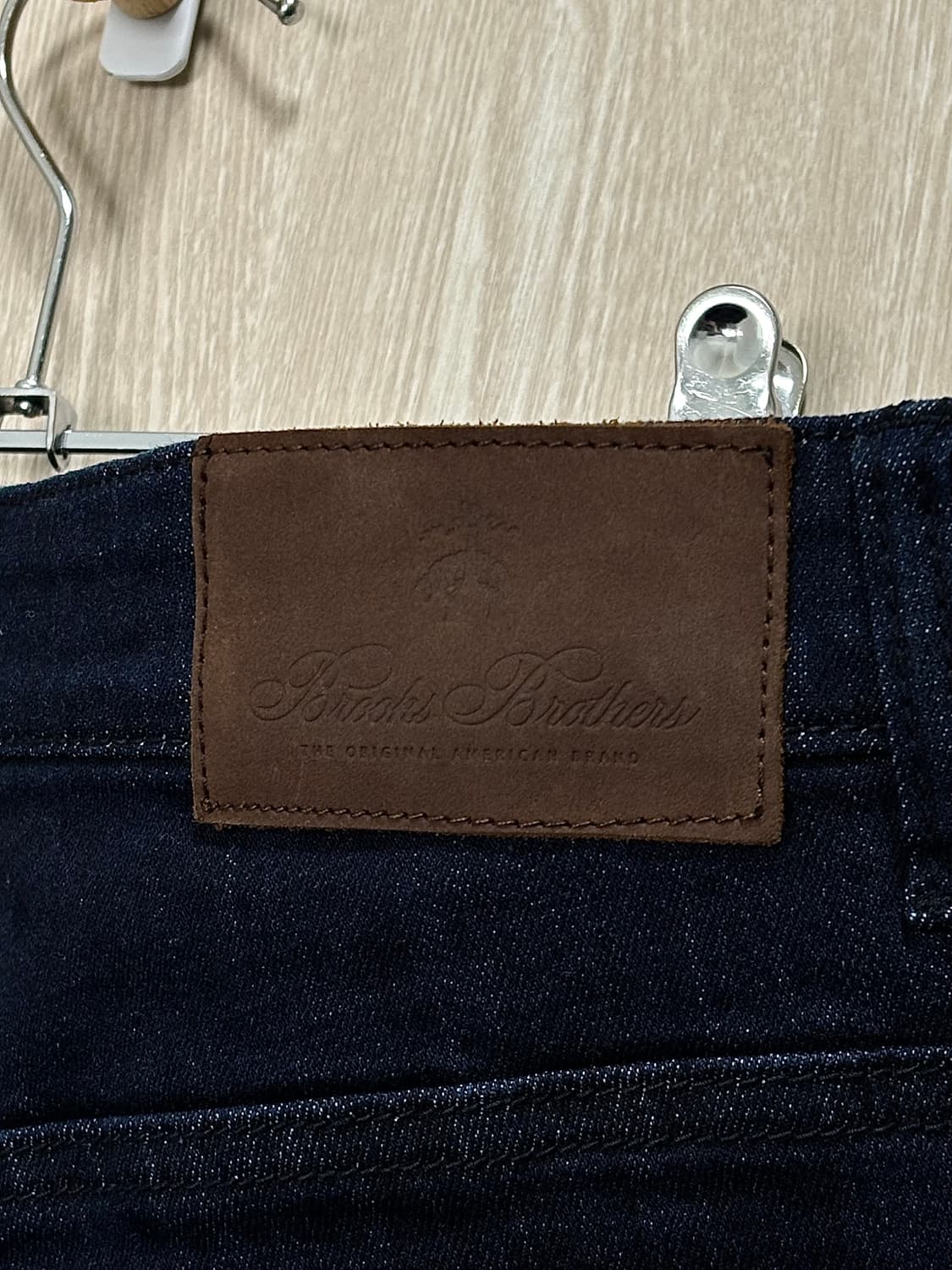 미착용)브룩스브라더스 US코튼 라이크라 데님팬츠38"/다크인디고 상품이미지1