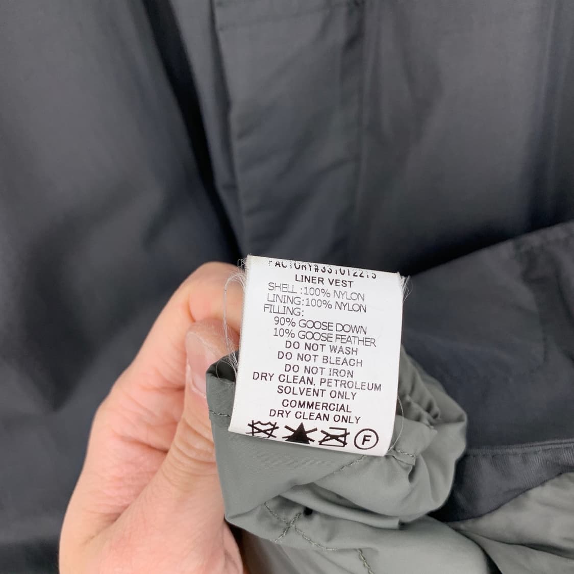 몽벨 구스다운 나일론 코트 상품이미지10