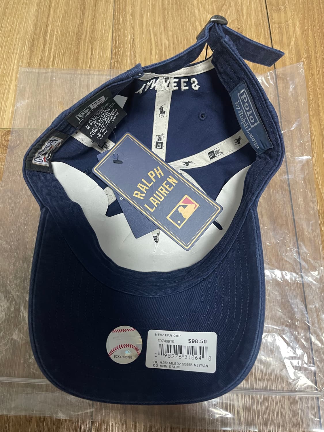 폴로X뉴에라 콜라보 볼캡 새제품 상품이미지2