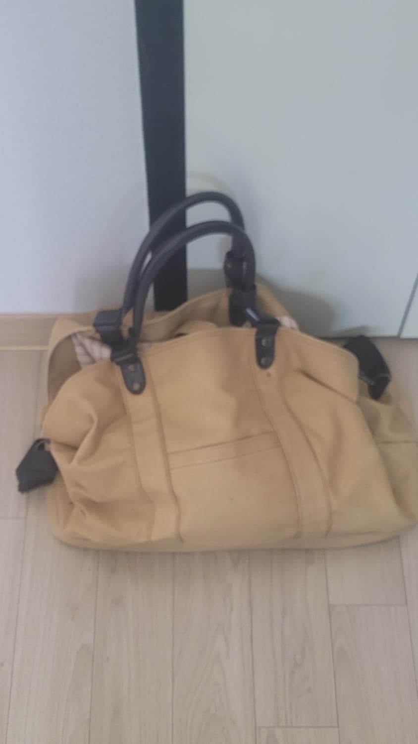 빈티지 토트백 샌드색 상품이미지1