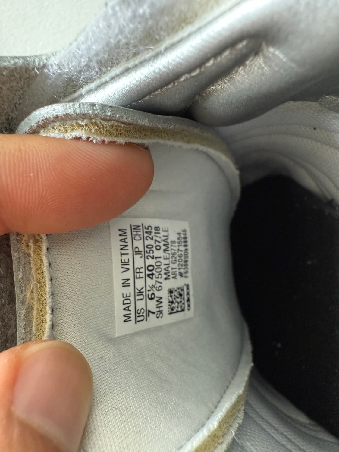 [245]아디다스(adidas) 마이크로페이서 R1 Silver Meta 상품이미지8