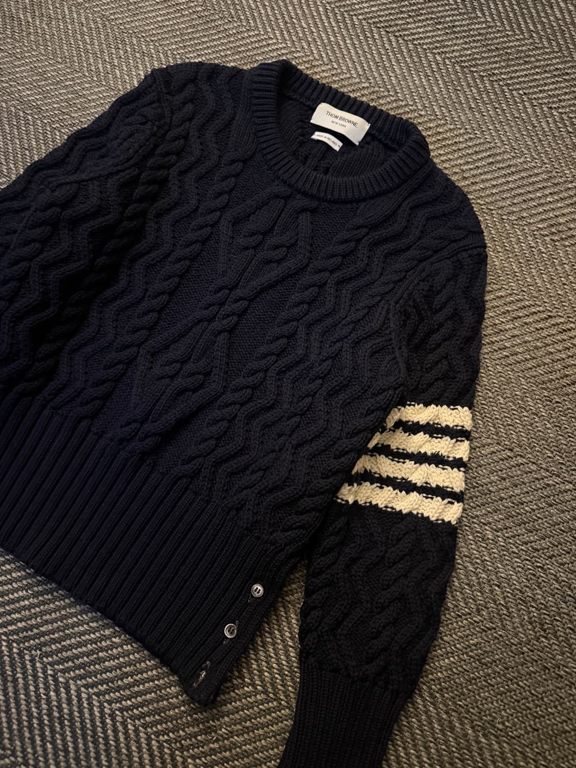 톰브라운 케이블 4바 니트 1사이즈 상품이미지2