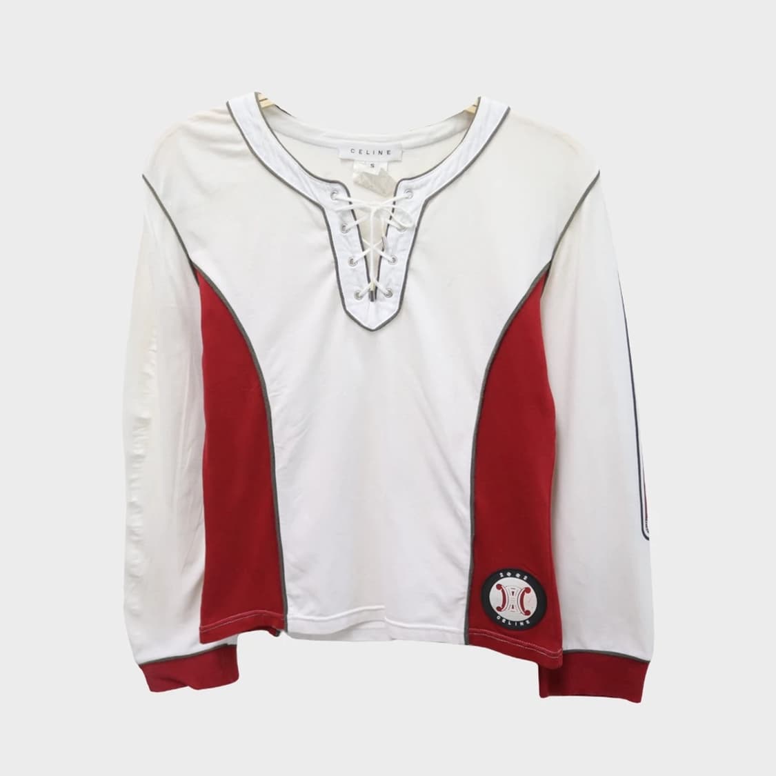 셀린느 배색 긴팔 티셔츠 61318 상품이미지1