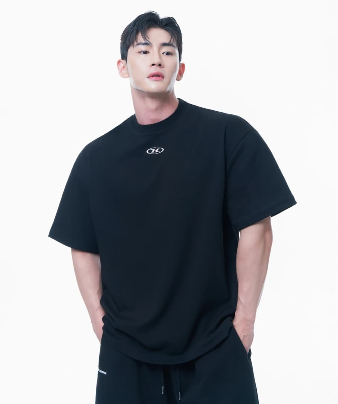 본투윈 크롬로고 오버핏 티셔츠 상품이미지1