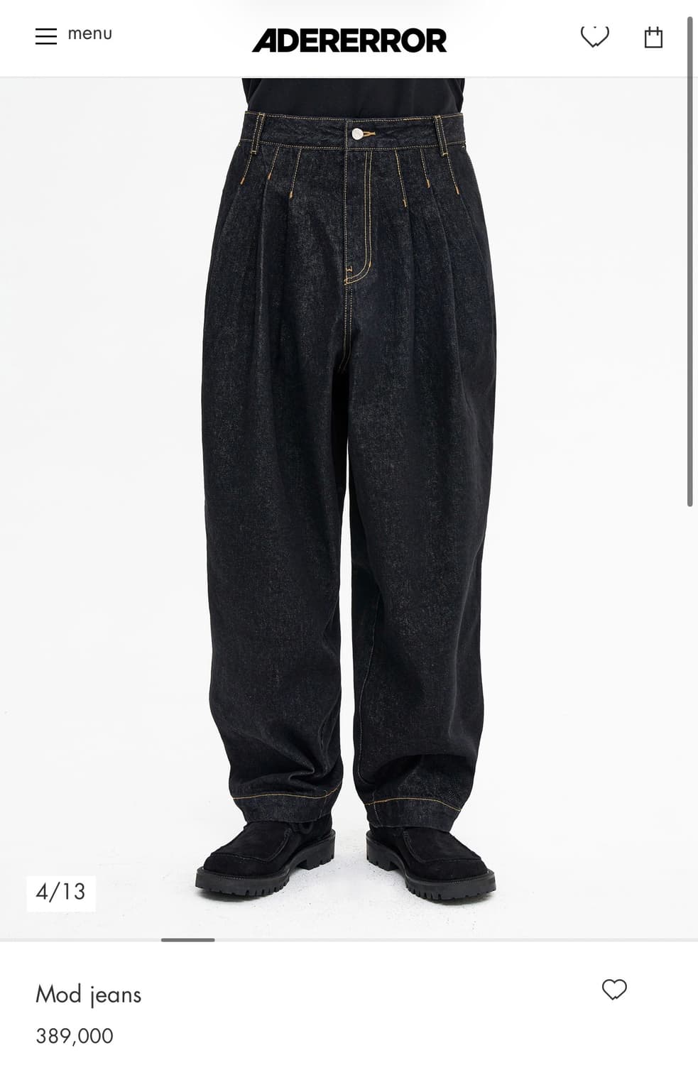 아더에러 모드진 mod jeans a2 상품이미지1