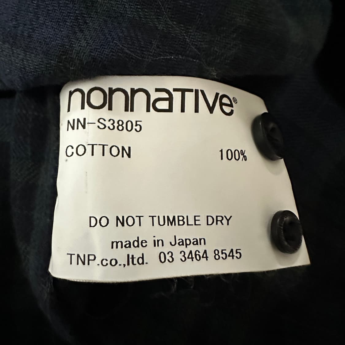 NONNATIVE japan made heavy shirt 상품이미지4