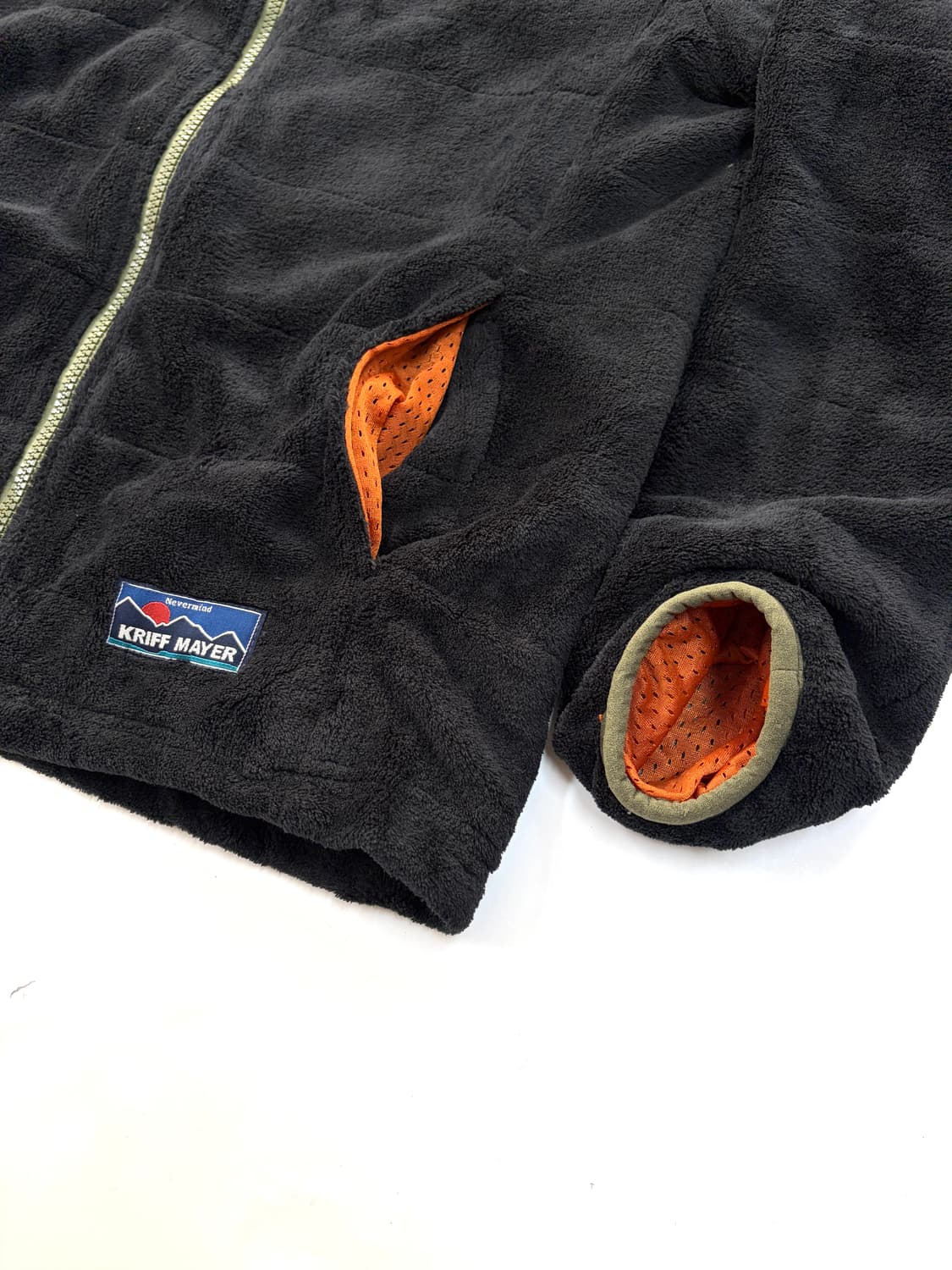 Kriff Mayer 보아 플리스 집업 자켓 상품이미지3