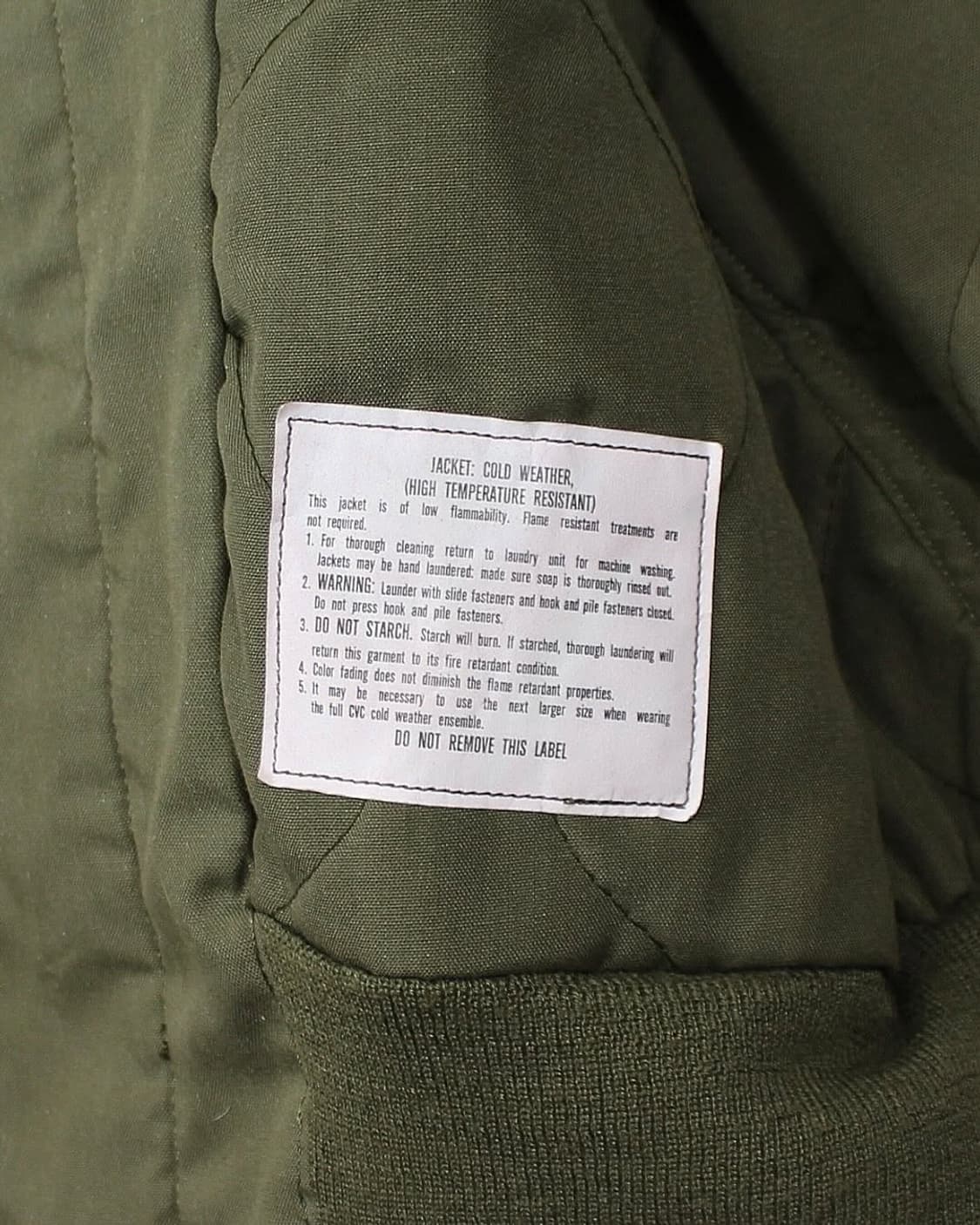 1985 US Army 미군 CVC 탱커 자켓 빈티지 밀리터리 상품이미지6