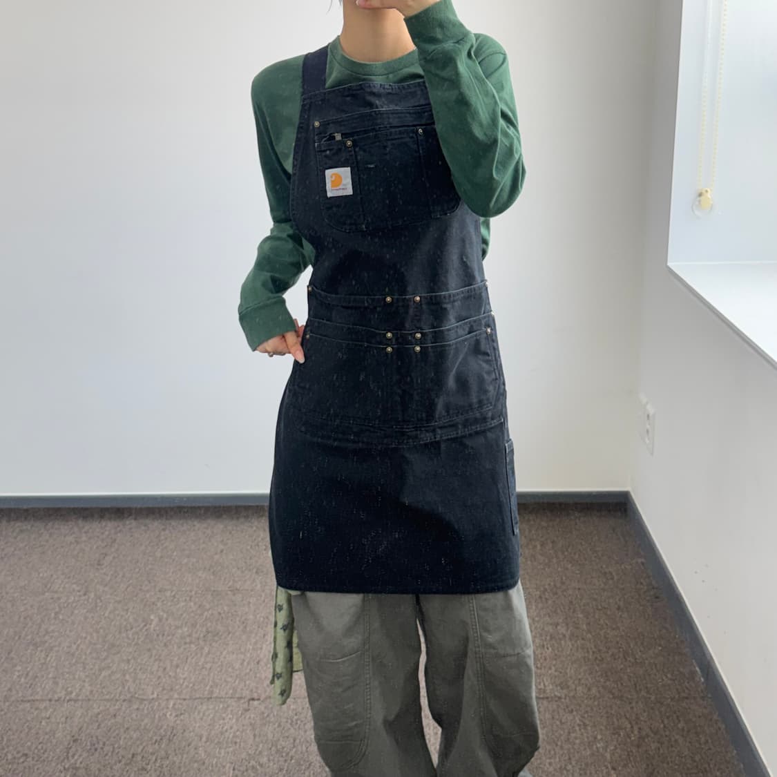 Carhartt 칼하트 데님 앞치마 상품이미지1