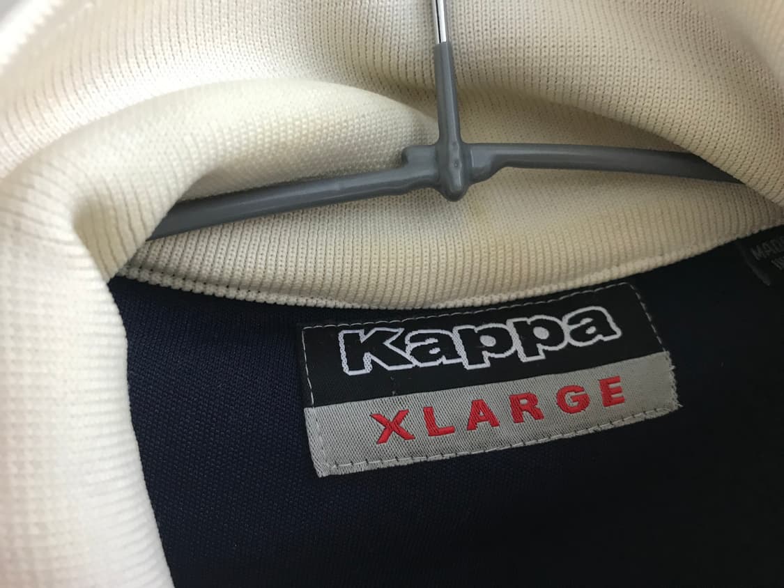 카파 에메리칸 빈티지 성조기 네이비 져지 집업 XL 상품이미지5